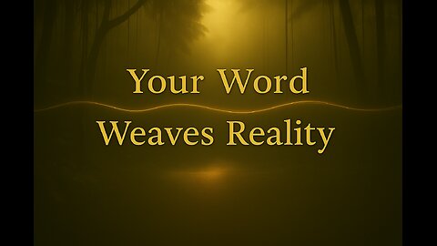 Your Word Weaves Reality | Carlos Duran on Sacred Speech & Masculine Integrity