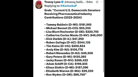 RFK Jr exposed big pharma paid liberal hypocrite satanic democrat elizabeth warren bernie sanders🤣