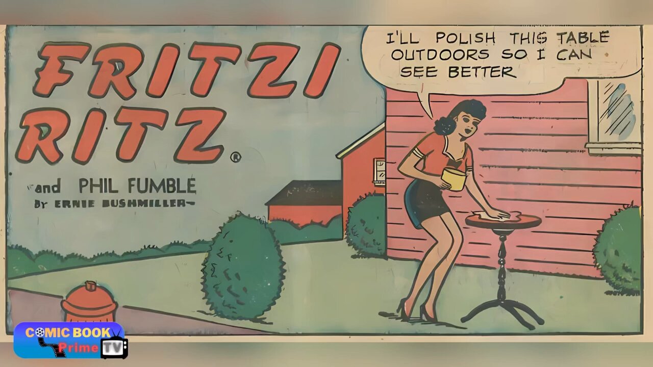 The rare butterfly grand price, Fritzi Ritz and Phil Fumble By Ernie Bushmiller #ytshorts #shorts