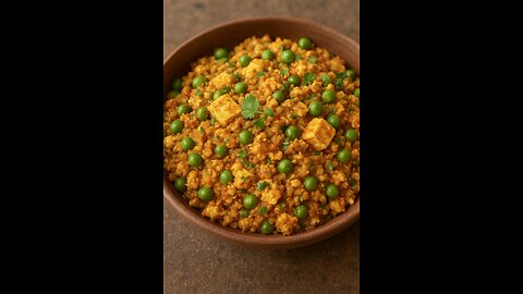 ✨ पनीर मटर भुर्जी रेसिपी | आसान और टेस्टी ढाबा स्टाइल सब्ज़ी | Paneer Matar Bhurji Recipe