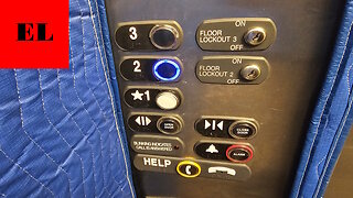 EXCLUSIVE! Thyssenkrupp Hydraulic Service Elevator - GWU Tucker Student Center (Boiling Springs, NC)