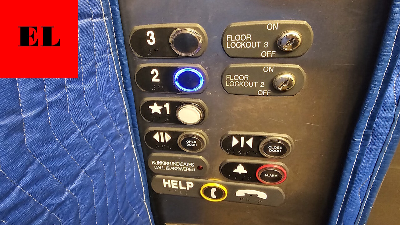EXCLUSIVE! Thyssenkrupp Hydraulic Service Elevator - GWU Tucker Student Center (Boiling Springs, NC)