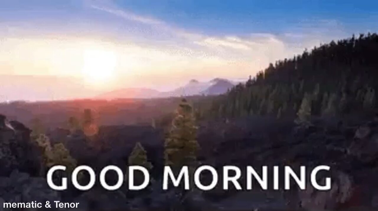 Good morning ☀️