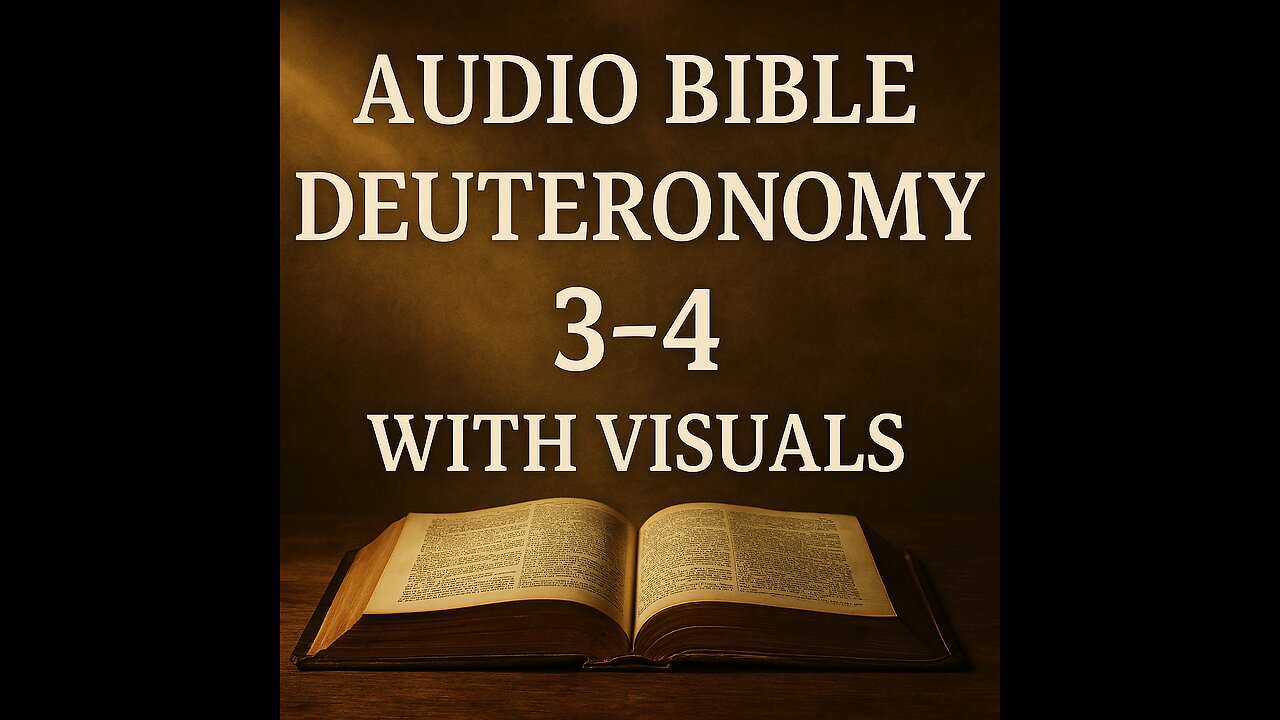 Audio Bible Deuteronomy 3 4 With Visuals