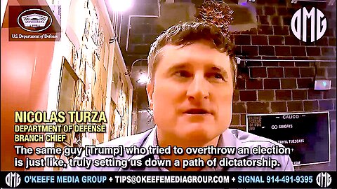 Second Pentagon Official Caught on Hiden Camera Plotting Against President Trump