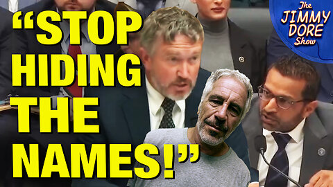 Massie Accuses Patel Of Covering Up Epstein Trafficking!
