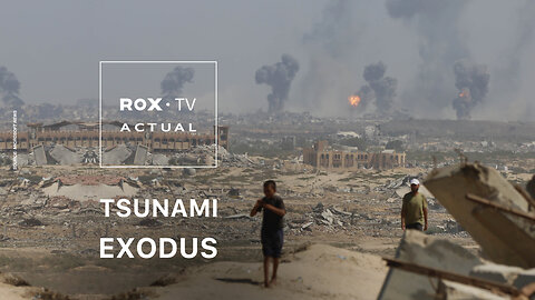 ROX• TV | Tsunami Exodus: 450,000 Palestinians have fled Gaza City