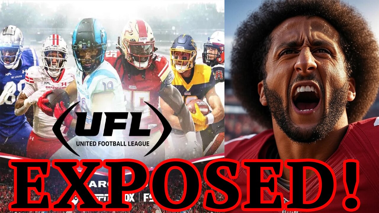 UFL CALLS OUT Washed Up Ex NFL QB Colin Kaepernick! Entire GRIFT is about to BLOW UP IN HIS FACE!