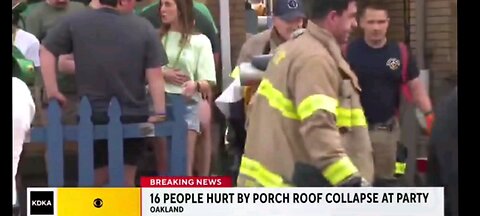 St Patrick's Day porch collapse