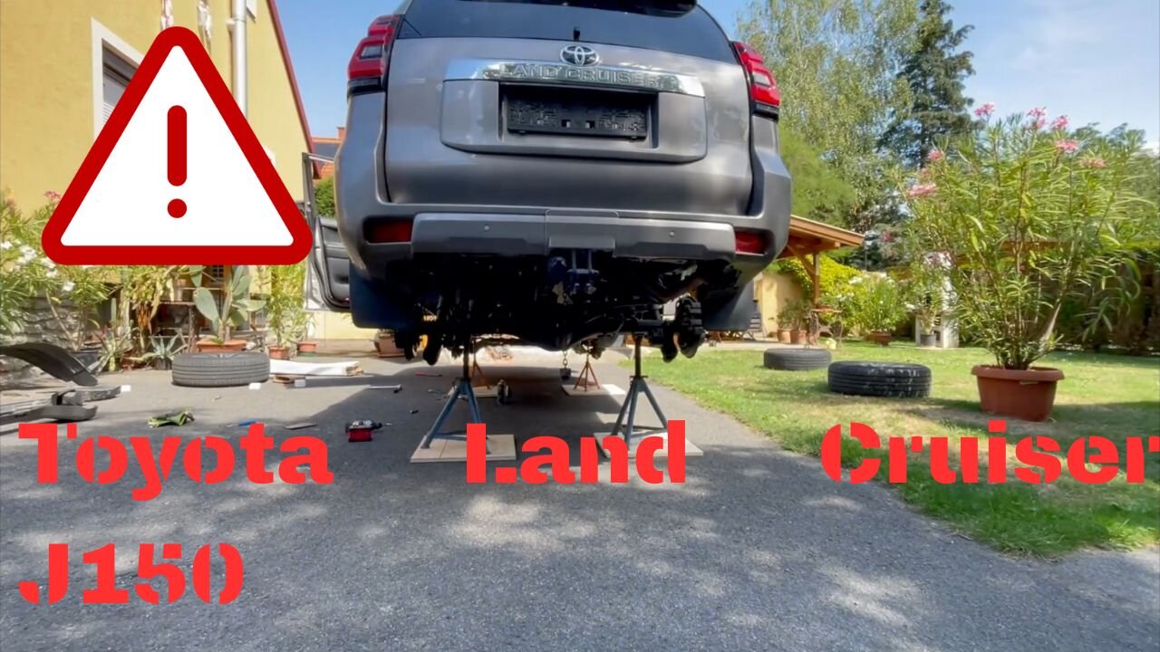 🚙 Toyota Lang Cruiser J150Alvázvédelem otthon DIY