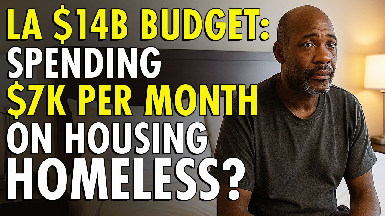 LA WASTED $7,000 Per Homeless Person Monthly While Cutting Fire Dept