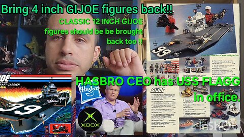 HASBRO CEO Chris Cocks has USS FLAGG in his office. @entrepreneur @gijoemovie