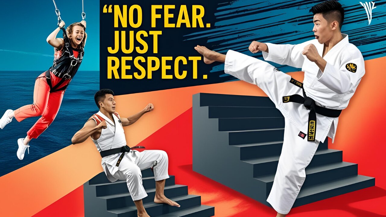 Epic Respect Skills! 🔥 Gymnastics & Parkour! #ViralScene