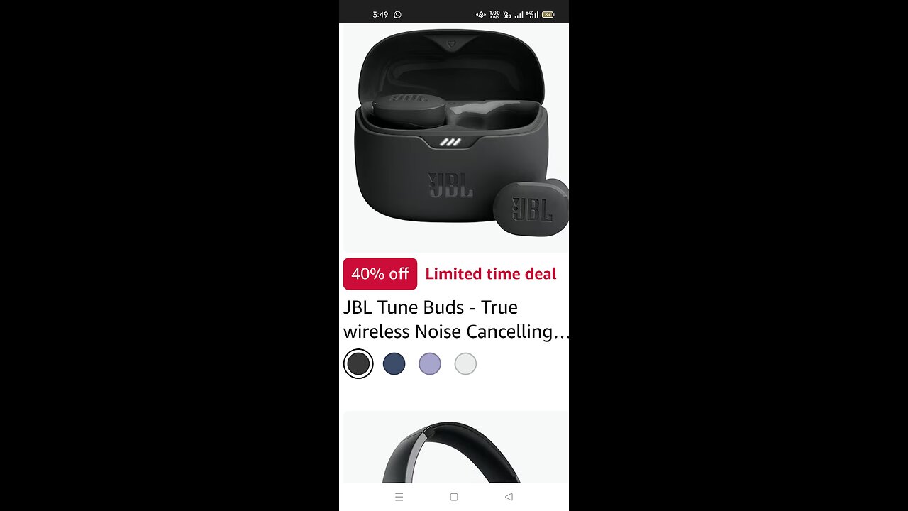 JBL Pure Bass Sound: Smartly designed 10mm drrm factor