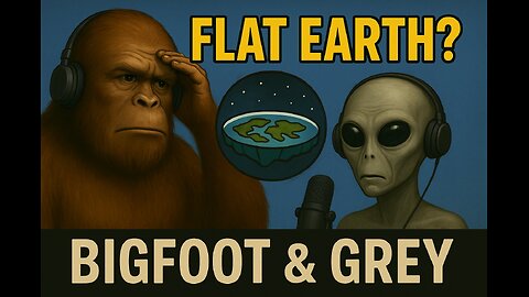Flat Earth: Are We Living on a Cosmic Pancake? | Bigfoot & Grey Podcast