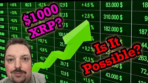 XRP to $1000 Absurd or Possible?