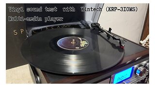 Vinyl Quality Test: Candyman "Knockin' Boots" on my New Multi-Media Player!