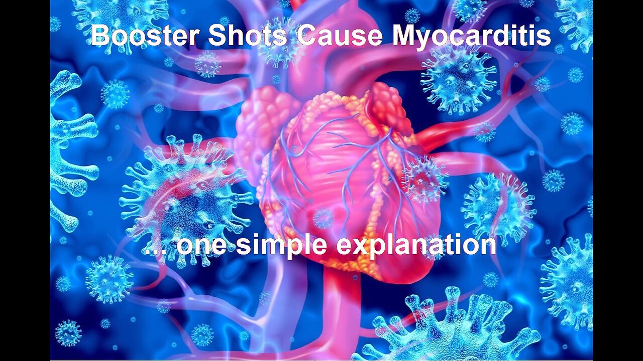 Booster Shots Cause Myocarditis, one simple explanation