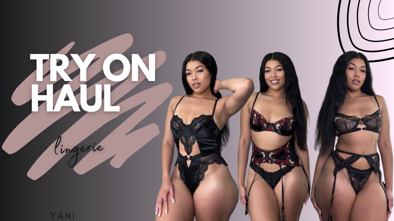 LINGERIE TRY ON HAUL | FASHIONNOVA