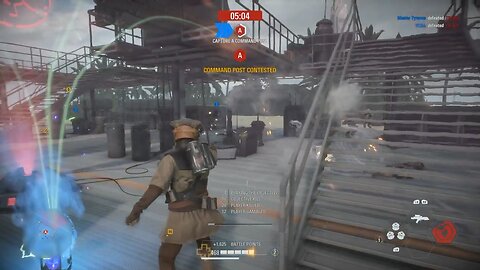 Star Wars Battlefront II: Princess Leia gameplay