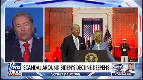 Sen Rand Paul: Biden Admin May Have A Catastrophe Over Autopen