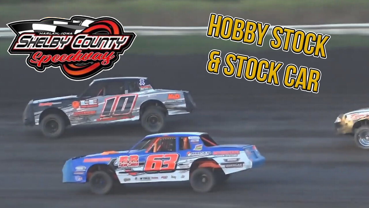 Stock Car & Hobby Stock | Shelby County Speedway | 7-13-2019