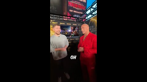 Mr beast vs The Rock