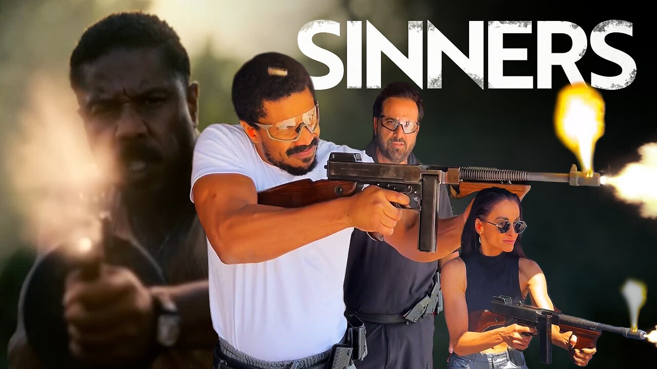 Michael B.Jordan trains @TaranTactical w Gangsta Guns for #1movie Sinners w Tetiana Gaidar 