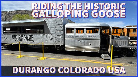 Riding the Historic Galloping Goose - Durango Colorado USA 2025