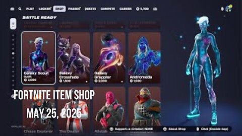Fortnite Item Shop|May 25, 2025