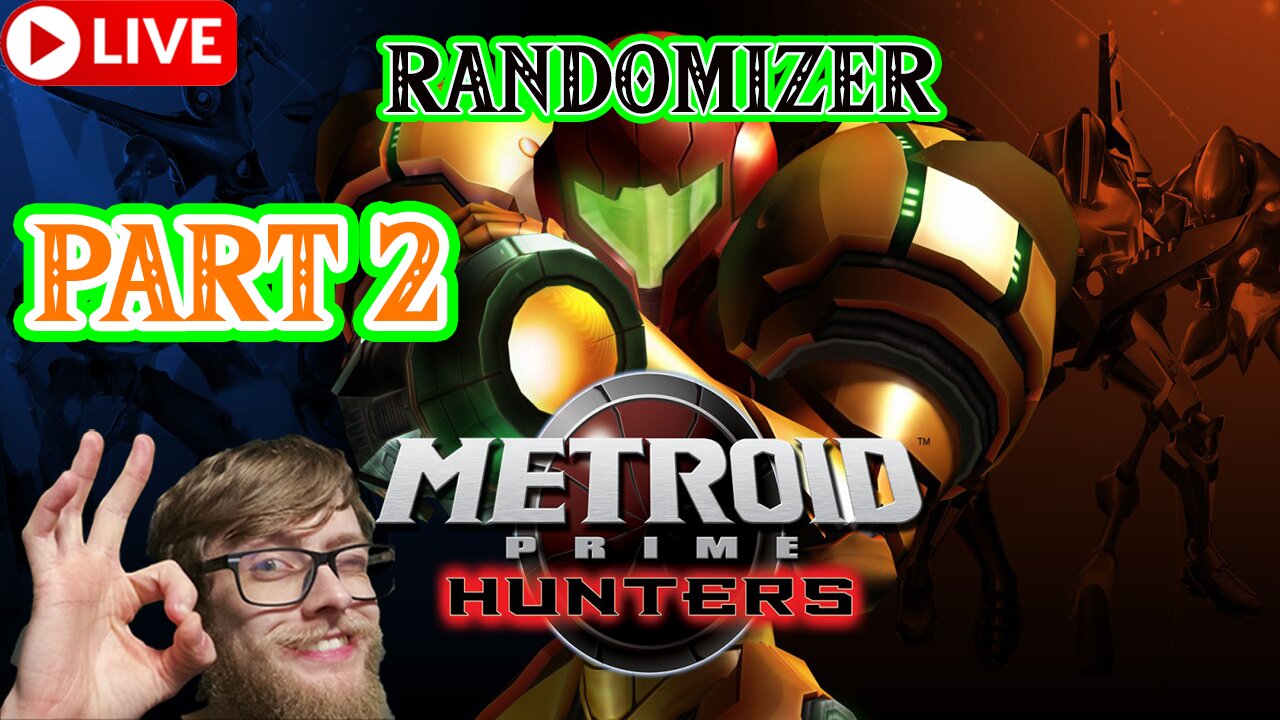 🔴 PART2 Metroid Prime Hunters Randomizer! Actual Nintendo DS Hardware!! 1440p!
