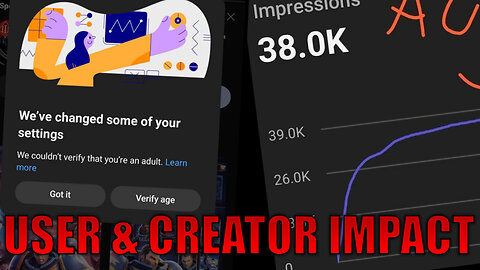 YouTube AI Age Verification Impact On All User & Content Creator | Freedom Is Under Attack