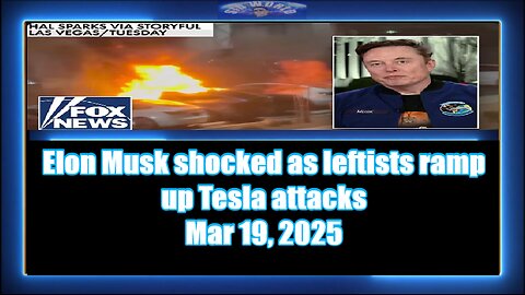 Elon Musk shocked as leftists ramp up Tesla attacks