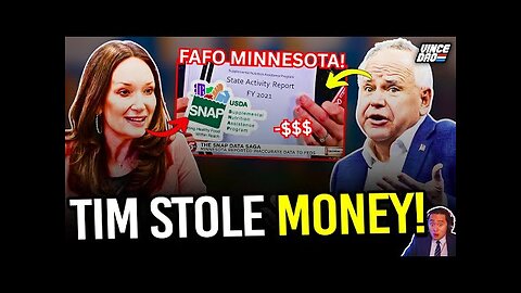 Tim Walz to Lose MILLIONS in SNAP Funding After Minnesota Caught Defrauding Federal Government