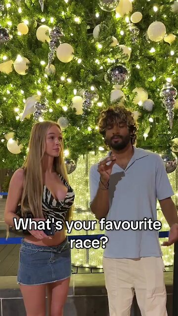 👀 Woman going viral over how she answered the question, "what's your favorite race"