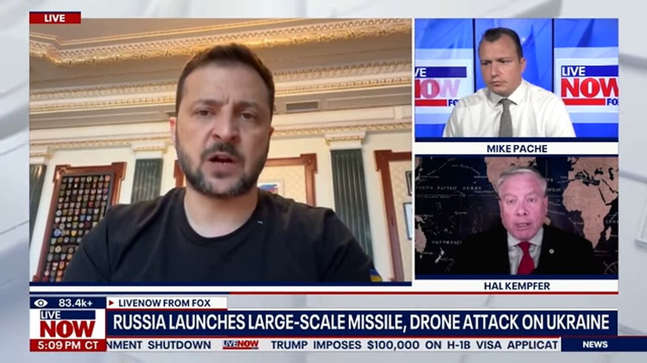 Russia launches large-scale missile attack against Ukraine