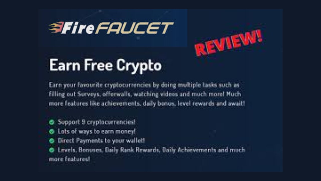 FireFaucet Review_ How to Earn Cryptocurrency + Tips and Bonuses