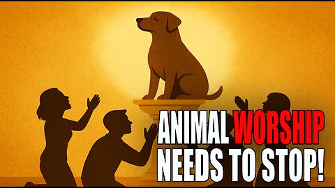 Animal worship needs to stop.