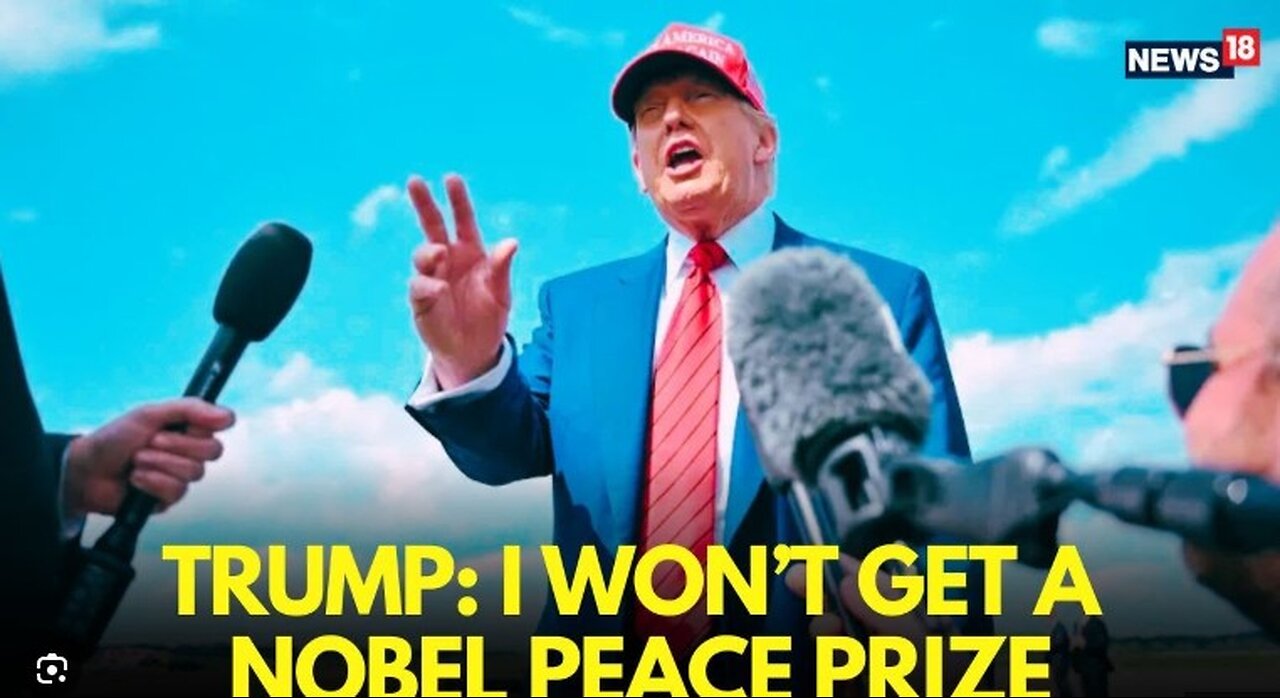 Trump Loses Ukraine Nobel Nod Over Iran Focus