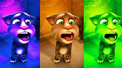 Talking Tom’s Funniest Colorful Moments | Laugh Out Loud with Talking Tom!"