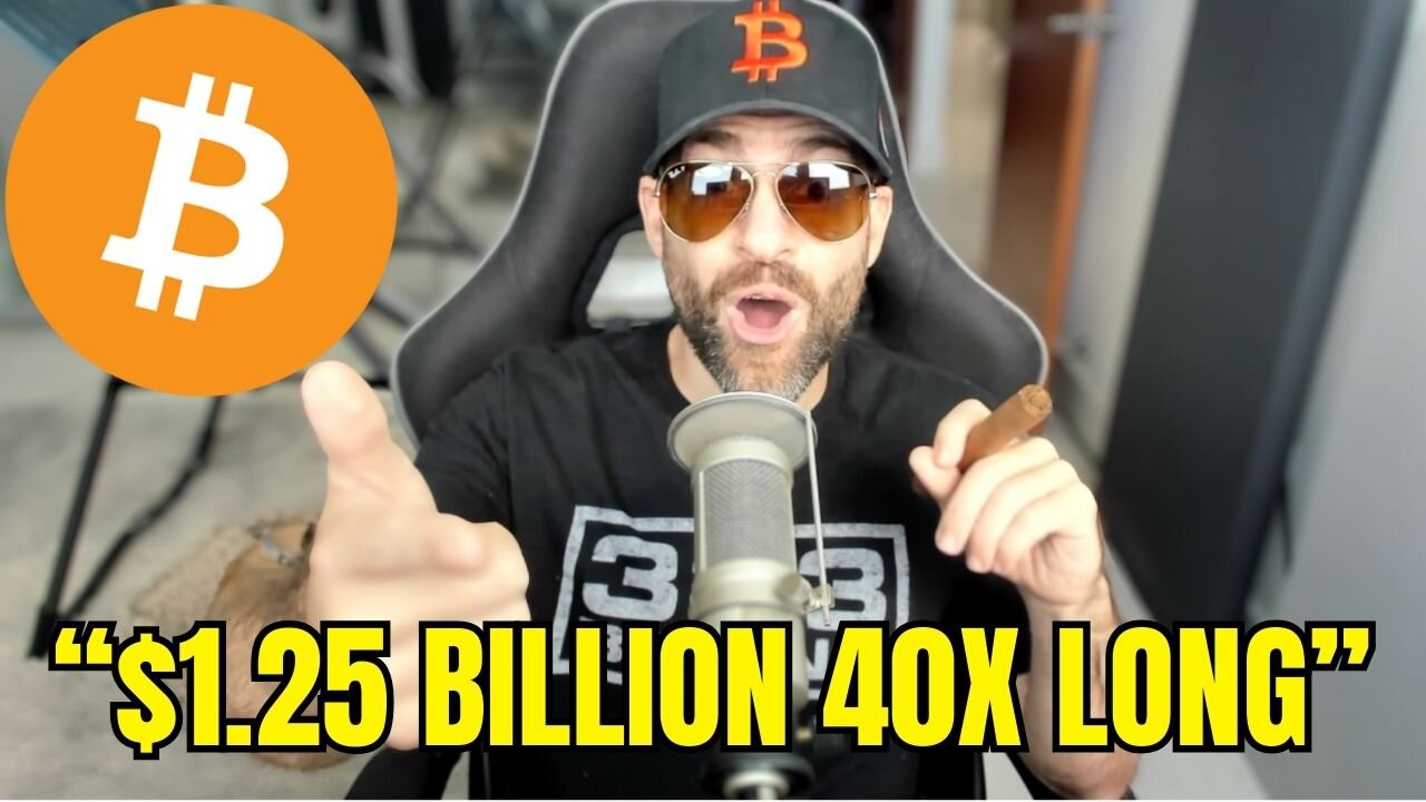 “Crypto Trader Goes ALL-IN On $1.25 Billion Bitcoin 40x Long”