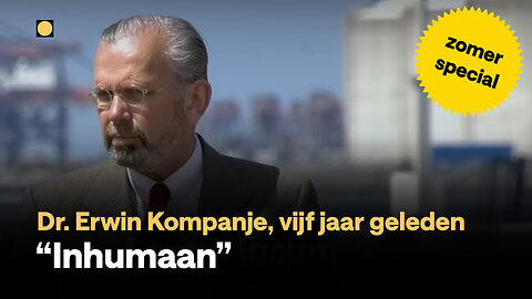 Klinisch ethicus dr. Erwin Kompanje, vijf jaar geleden