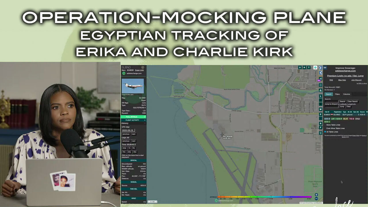 Operation-Mocking Plane: Egyptian Tracking of Erika and Charlie Kirk