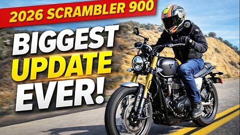 2026 Triumph Scrambler 900 Review: Big Upgrades, Better Ride, Same Classic Soul