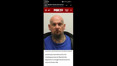 Mother saves daughter from pervert