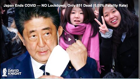 "Japan's No-Lockdown Strategy Results in Only 851 COVID-19 Casualties"