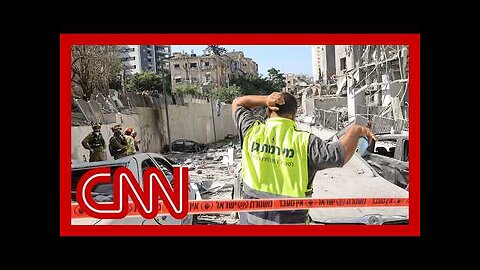 CNN goes inside a building struck by an Iranian missile