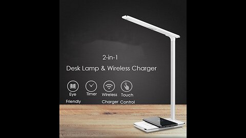 Dimmable & Foldable Wireless Charger Lamp That Caters to your Every Need