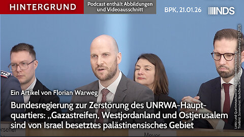 Bundesregierung: „Gaza und Ostjerusalem sind von Israel besetztes palästinensisches Gebiet“ BPK HG