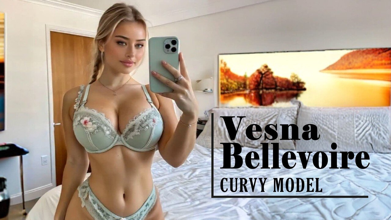 The Rise of Vesna Bellevoire | AI Curvy Model Making Waves Online